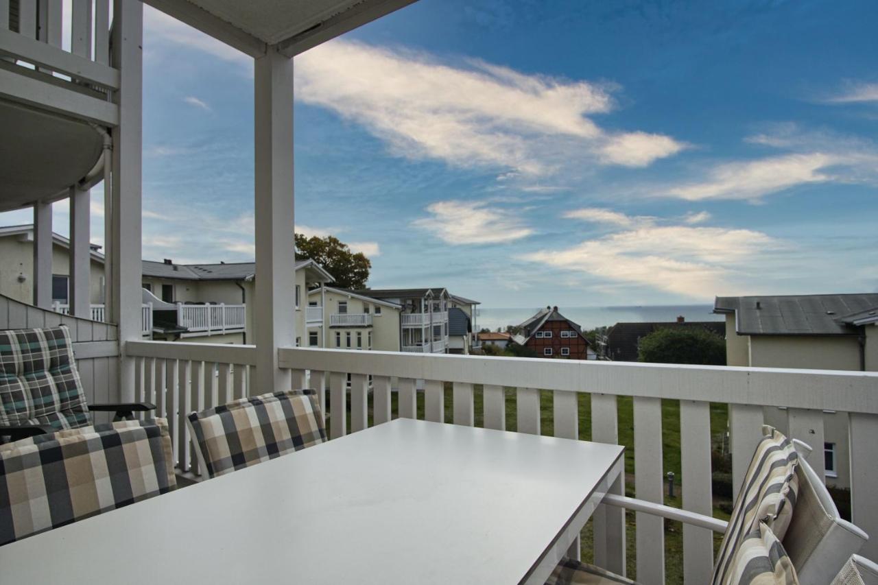 Mit Meerblick Und Balkon, Gratis Nutzung Vom Ahoi Erlebnisbad Und Sauna In Sellin - Meeresblick Fewo 38 Goehren  Exterior foto