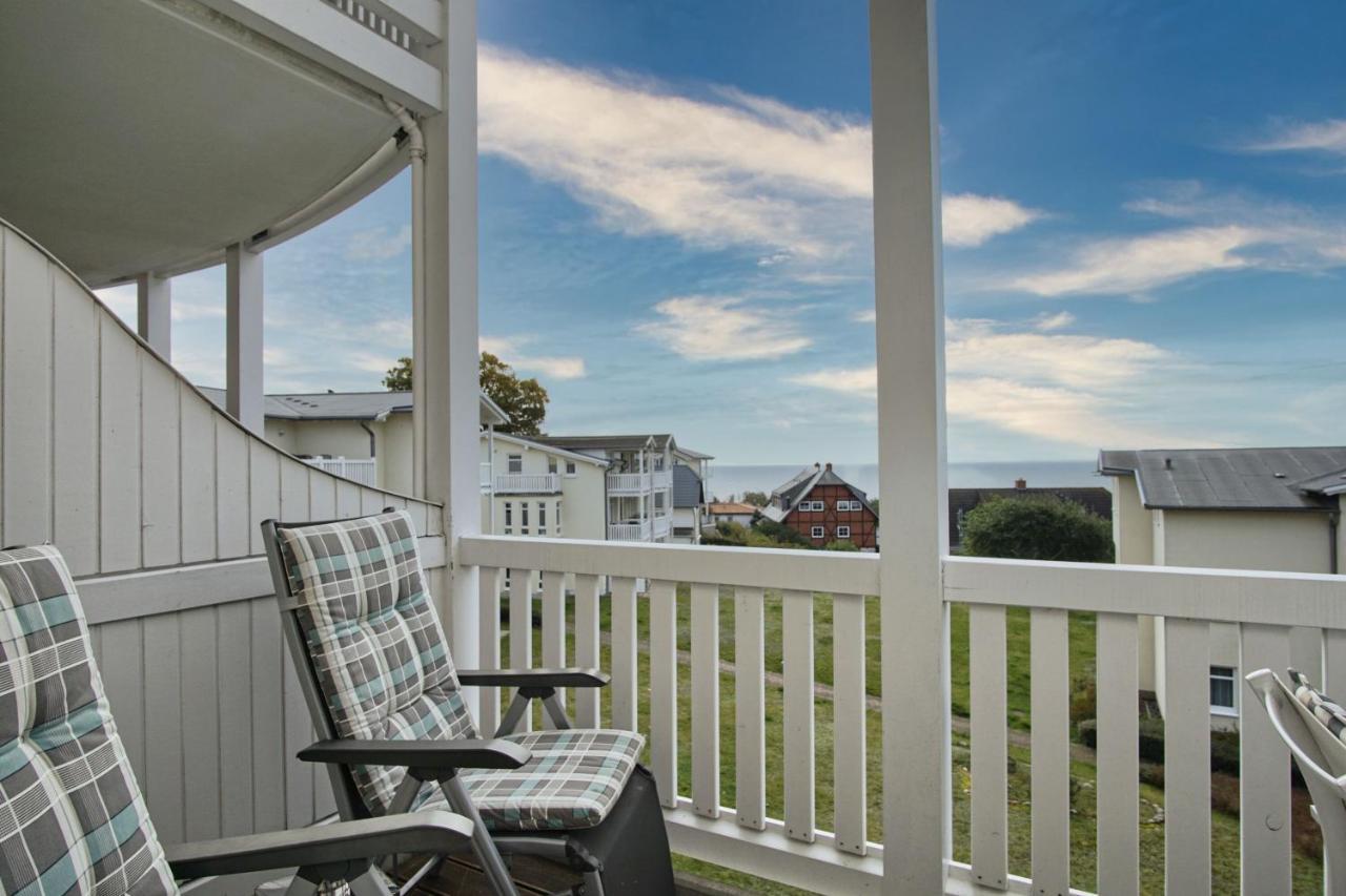 Mit Meerblick Und Balkon, Gratis Nutzung Vom Ahoi Erlebnisbad Und Sauna In Sellin - Meeresblick Fewo 38 Goehren  Exterior foto